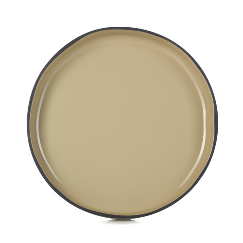 Assiette gourmande 23cm Caract&egrave;re muscade